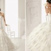 kabarık yeni moda gelinlik modeli