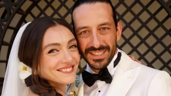 Ünlü oyuncu Merve Dizdar evlendi…Nikahtan ilk fotoğraflar