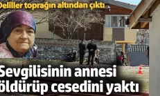 Sevgilisinin annesi öl*ürüp cesedini yaktı! Jandarmaya itiraf etti: Deliller toprağın altından çıktı