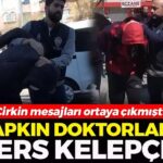 Kadın hastalarla ilgili çirkin yazışmalar yapan doktorlara ters kelepçe! Gözaltına alındılar