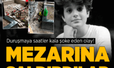Son dakika… Duruşma öncesi Ahmet Mattia Minguzzi’nin mezarına çirkin saldırı!
