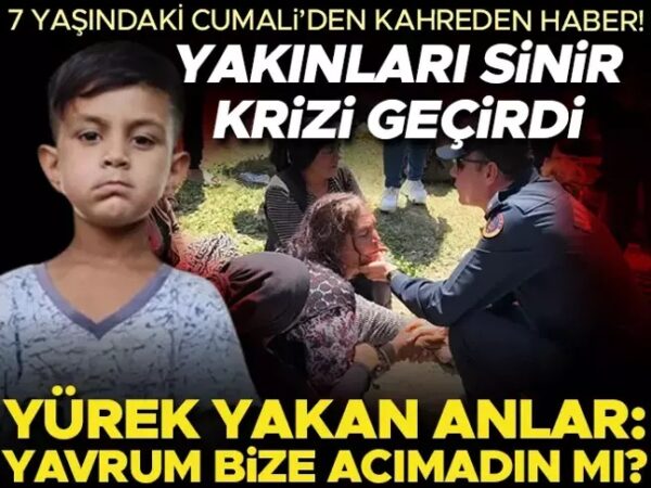 6 gündür kayıp olarak aranıyordu! 7 yaşındaki Cumali Timi’den acı haber geldi… Yakınları sinir krizi geçirdi
