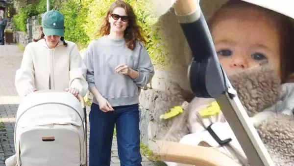 Burcu Biricik’in kızı ilk kez görüntülendi… İşte Luna bebek