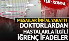 Doktorların mesajları ifşa oldu: Kadın hastalar için skandal ifadeler!